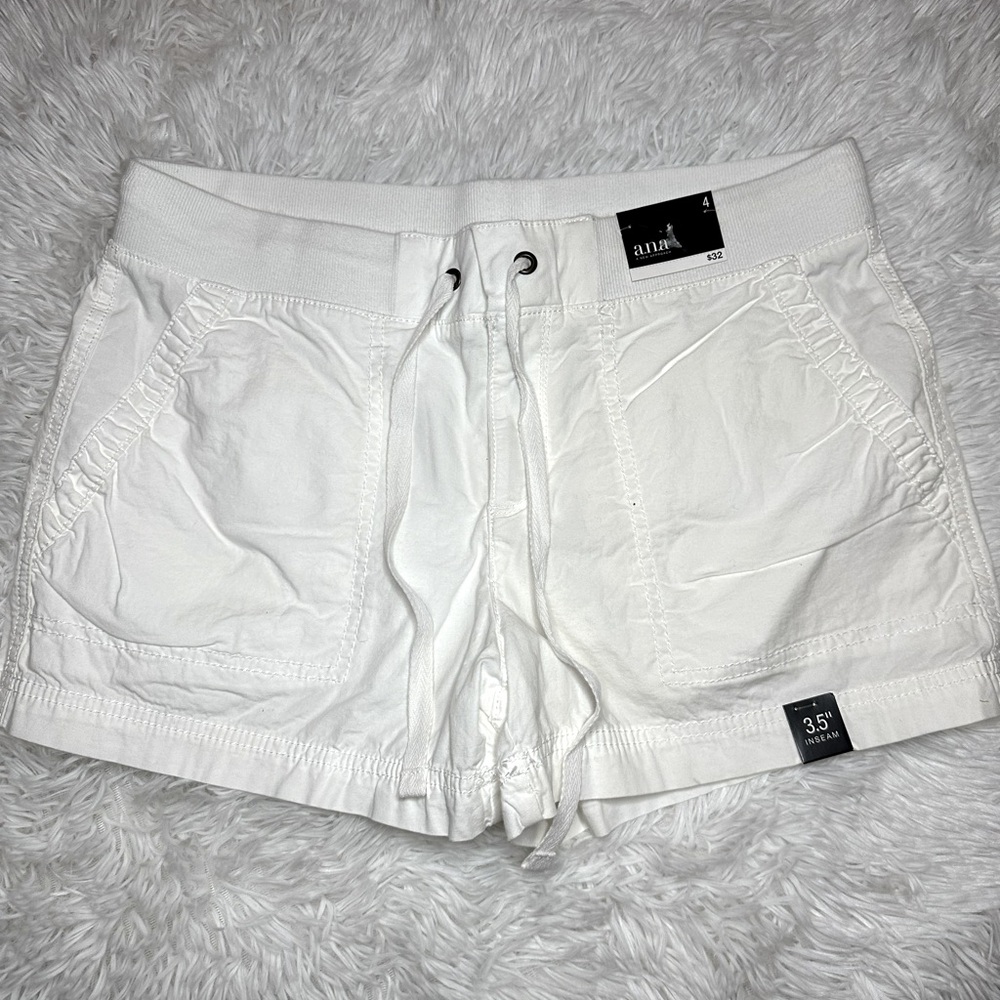 White Shorts